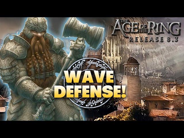 Age of the Ring mod 8.3.1 | The Dale Wave Defense | Custom map!