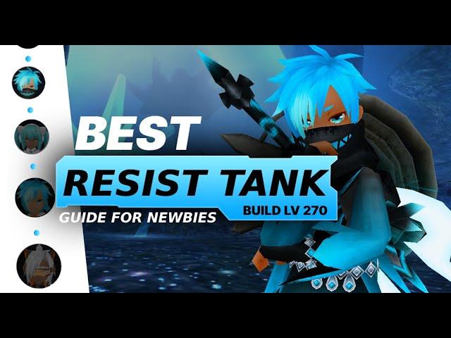 Toram Online - Resist Tank Build Lv270 (OHS)