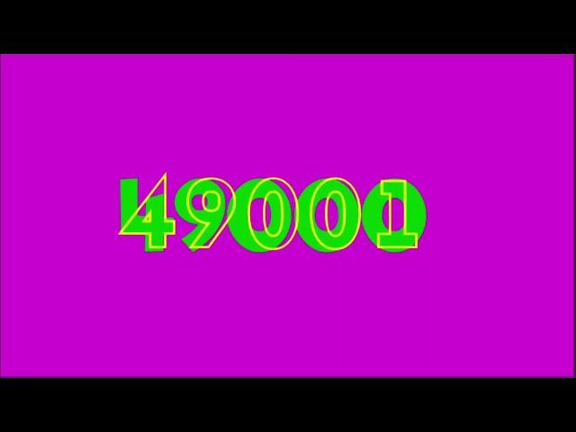 Colorful Numbers 1 to 100000 (Influenced Video by Tien Dang)