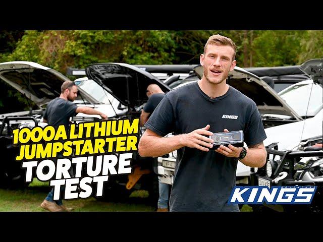 Adventure Kings 1000A Lithium Jumpstarter Torture Test