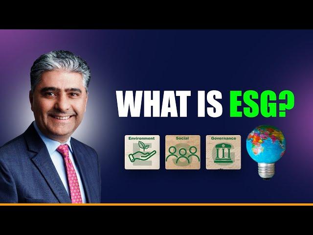 What Is ESG? | Finance Forward | Mr. Jamil Khatri