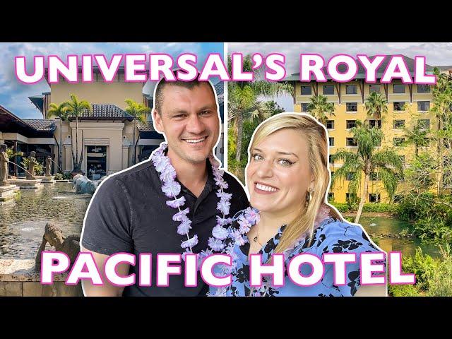 Universal Orlando’s BEST Hotel??! | Royal Pacific Staycation Review: Room Tour, Dining, etc.