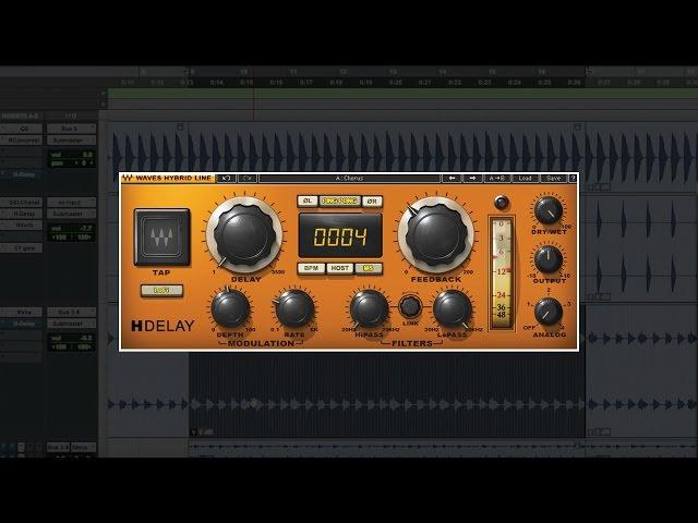 Using Waves H-Delay in Electronic Music Production: Part 2 – Bass, Synths, Pads