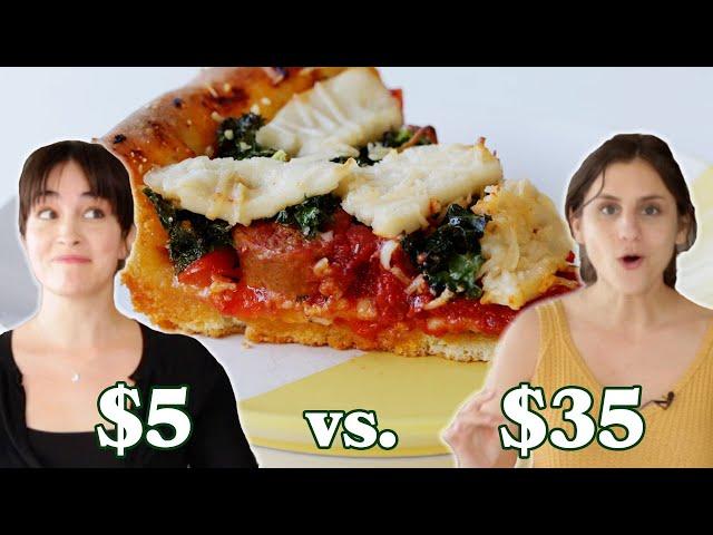 $5 Vs. $35 Vegan Pizza