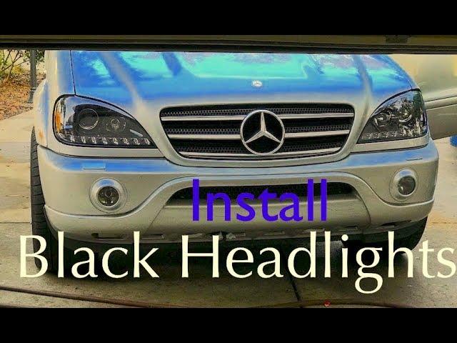 Mercedes Black Headlights | AMG