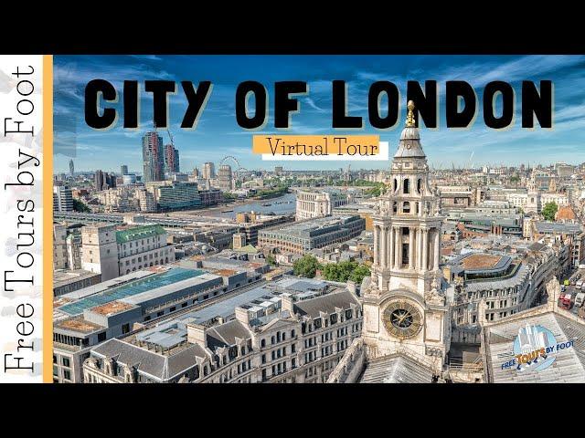 City of London Walking Tour 4k | Free Tours by Foot