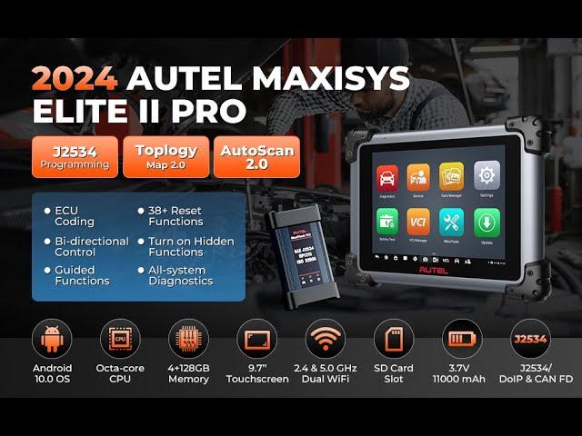 2024 Autel MaxiSys Elite II Pro Review || In-Depth Review ||