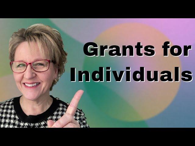 How to Find Grants for Individuals (Tutorial and Links)