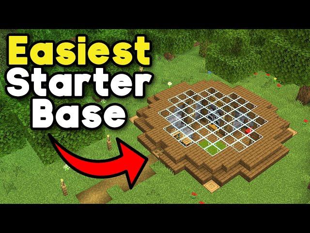 Best Starter Base Minecraft Bedrock 1.21 2024