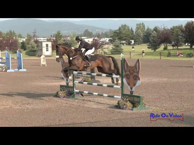 110S Jeanine Allred on Early Flight Intermediate Show Jumping Rebecca Farm July 2024