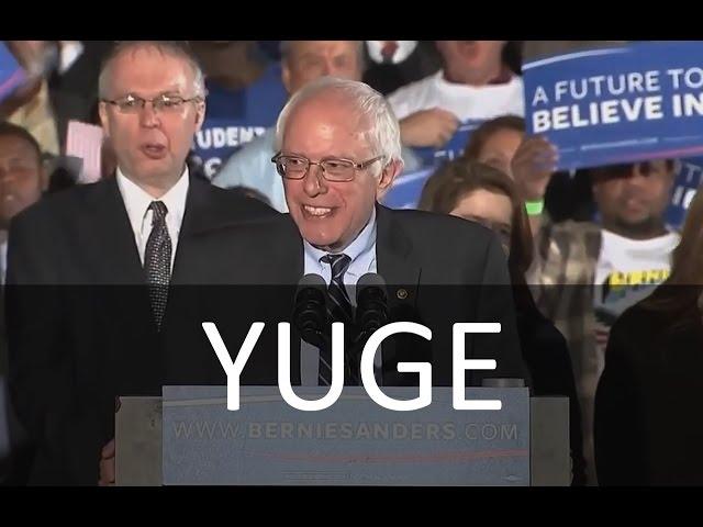 "Yuge" - Bernie Sanders sings New Hampshire