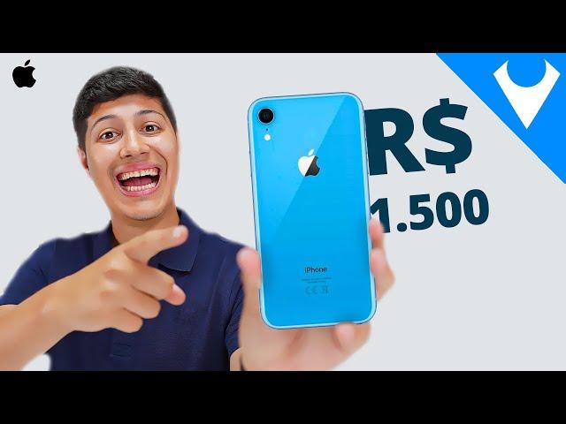 barato! iPhone XR depois de 5 ANOS é uma BOA OPÇÃO EM 2024?