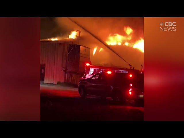 Meadow Lake community devastated after arena sustains major damage following fire