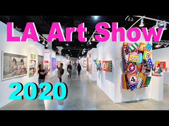 LA ART SHOW 2020  Walk Around