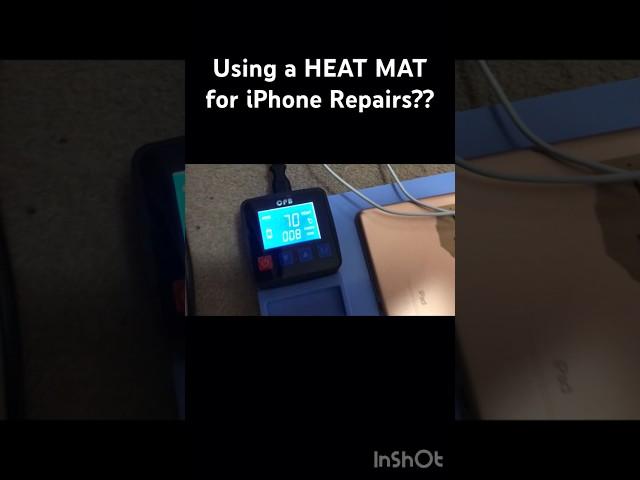 Is A Heat Mat Needed For iPhone Repairs? #iphonerepair #iphonefix #iphonerefurbished #repairiphone