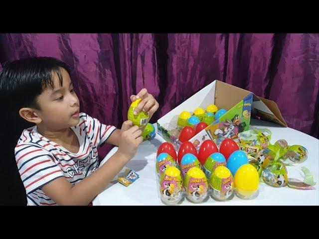 Surprise Color Eggs Unboxing - Surprise Eggs Toys For Kids - Kids Video ( 3KidsTV )