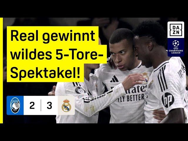 Mbappe, Vini & Bellingham liefern ab: Atalanta Bergamo - Real Madrid | UEFA Champions League | DAZN