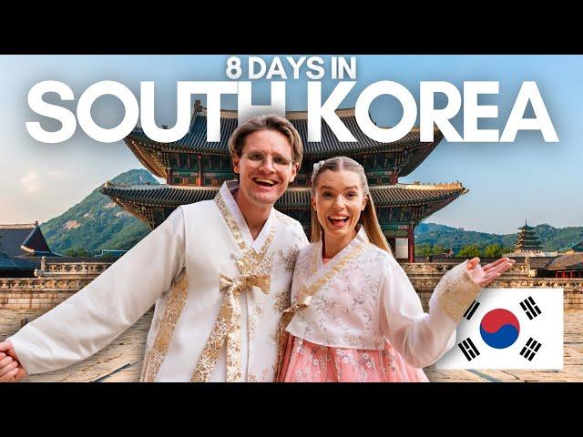How to travel SOUTH KOREA  | The PERFECT 8-day itinerary!