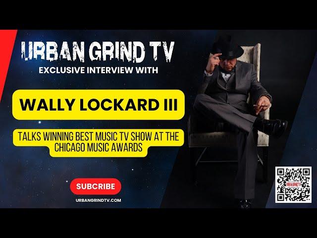 Urban Grind TV E.P. Wally Lockard III J.D. accepts the Best Music TV Show Chicago Music Awards! 