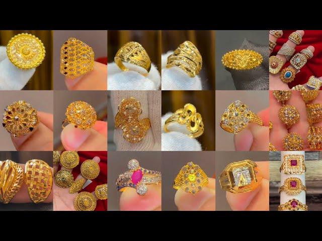 Gold Ring Designs 2024/Most Beautiful Gold Ring Designs For women/daily wear gold Rings/Gold For Men