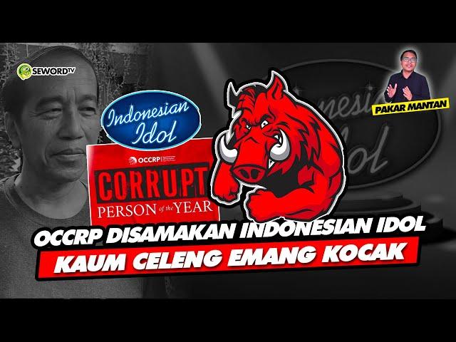 Alifurrahman: OCCRP DISAMAKAN INDONESIA IDOL, KAUM CELENG EMANG KOCAK