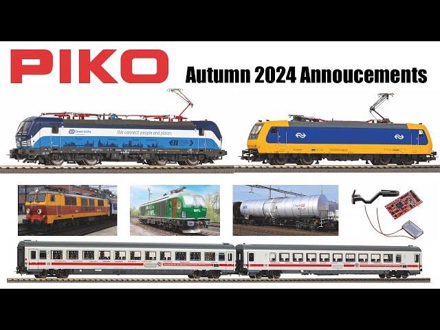 NEWS UPDATE: PIKO HO Scale Autumn 2024 Announcement - Model Railway News