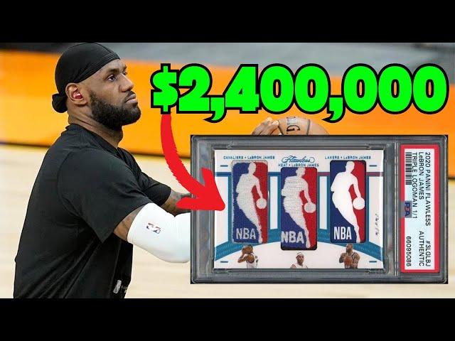 The Top 5 Most EXPENSIVE NBA Triple Logoman Cards EVER...