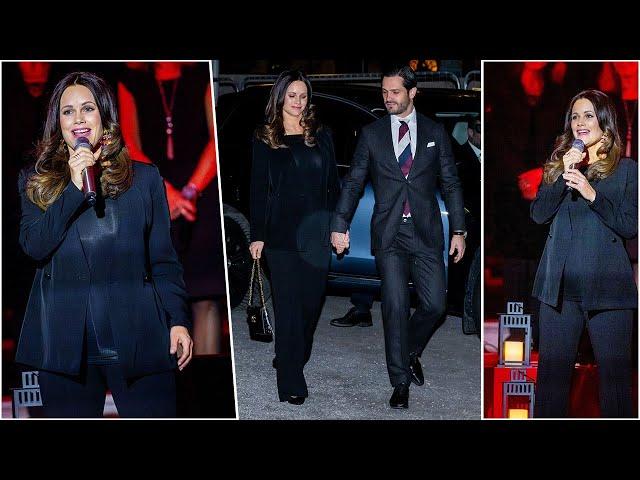 Princess Sofia at Christmas concert in her Rodebjer blazer