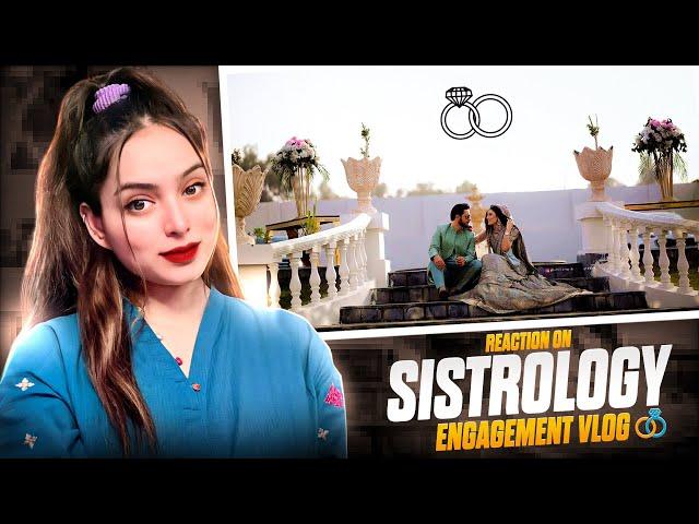 Mynaa Reaction On @Sistrology  || Iqra Kanwal Engagement Vlog ️ ️