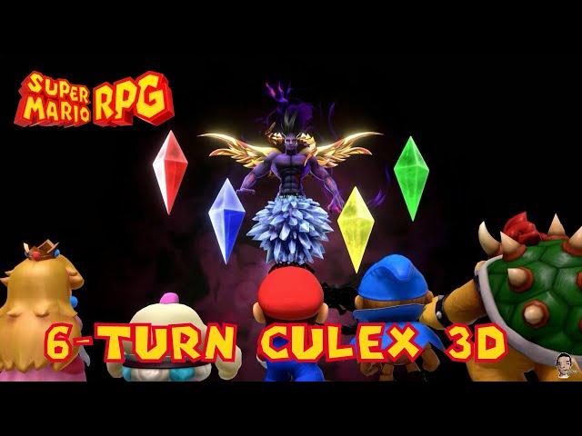 Culex 3D In 6 Turns | Super Mario RPG Remake