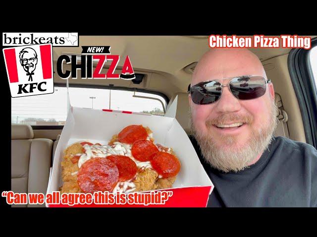 KFC *NEW* Chizza REVIEW- Why Does This Exist? brickeats