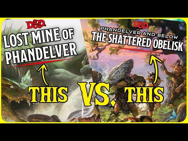 Comparing Changes in Lost Mine of Phandelver Vs Phandelver and Below for Dungeons and Dragons