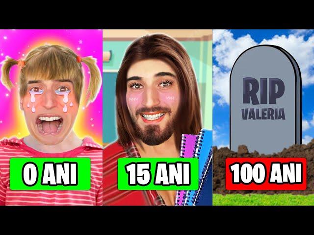 Trăiesc 100 DE ANI ÎN 24 DE ORE CHALLENGE *SUNT FATĂ?!*