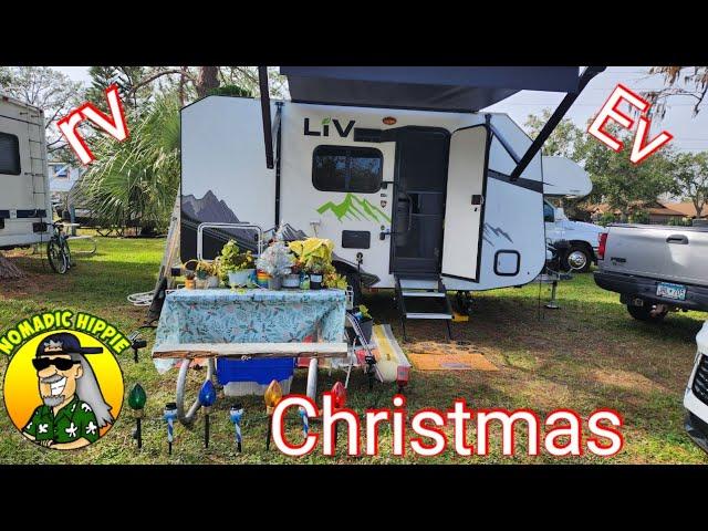 Rv & Ev Christmas in central Florida campground