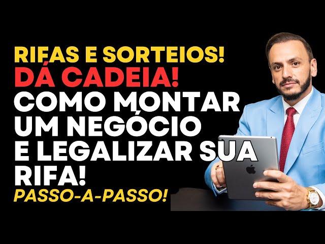 Rifas e Sorteios no Instagram e Internet dá CADEIA! Como legalizar da forma correta! 2024