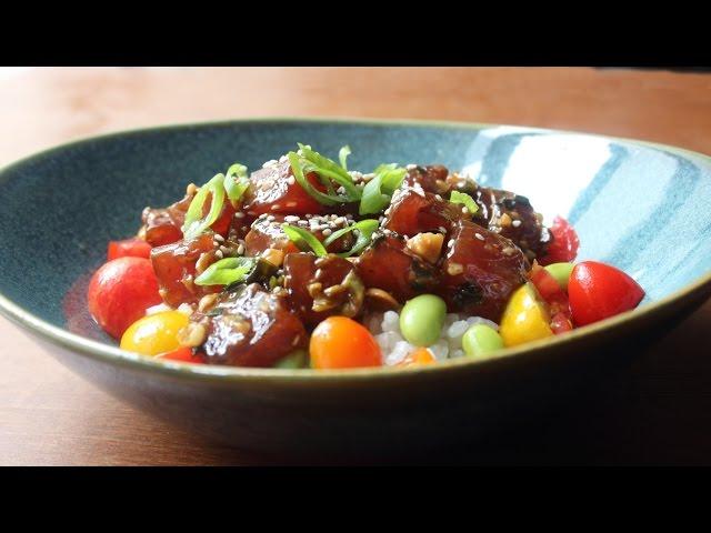 Tuna Poke Recipe - How to Make Hawaiian-Style Ahi Poke