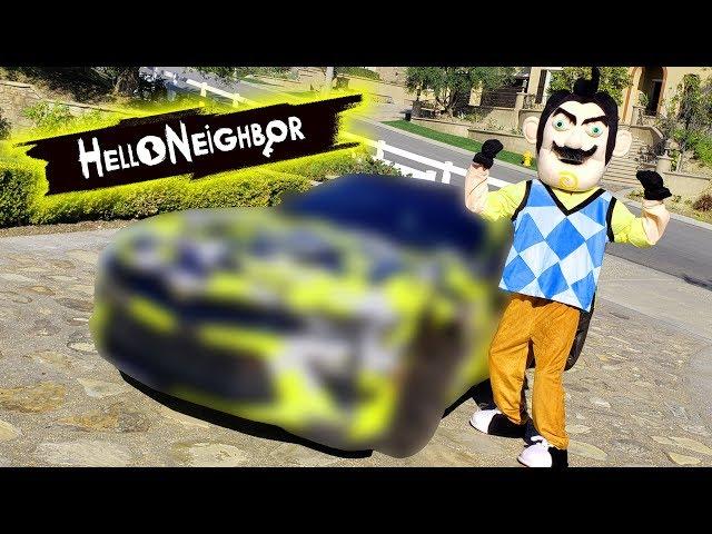 Hello Neighbor Car Transformation! New Car Reveal!!!