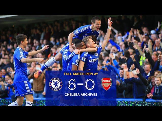 ⏪ Chelsea 6-0 Arsenal | Full Match Replay | 2013/14 Premier League