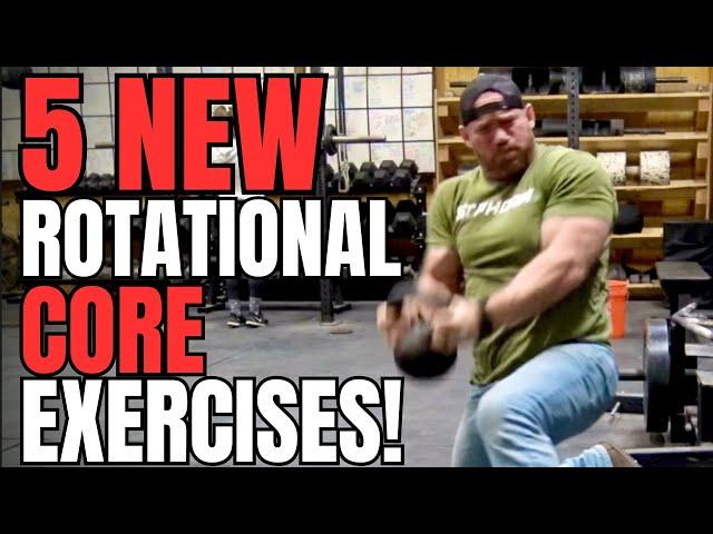 5 ROTATIONAL CORE Exercises You NEED to TRY!