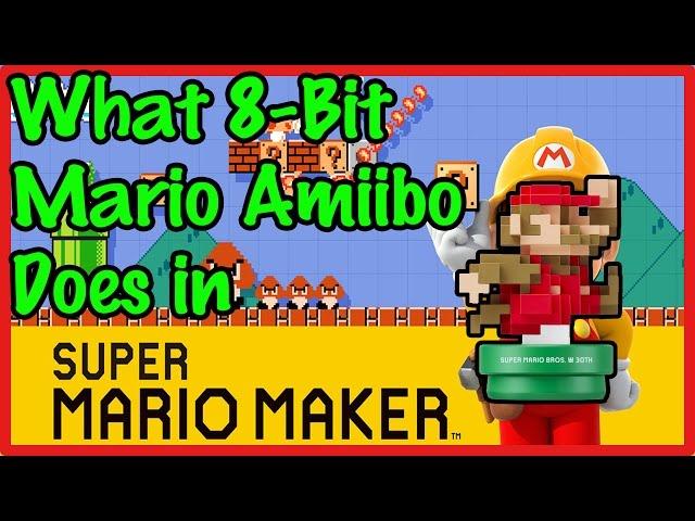 30th Anniversary Mario Amiibo in Super Mario Maker | jakepeter