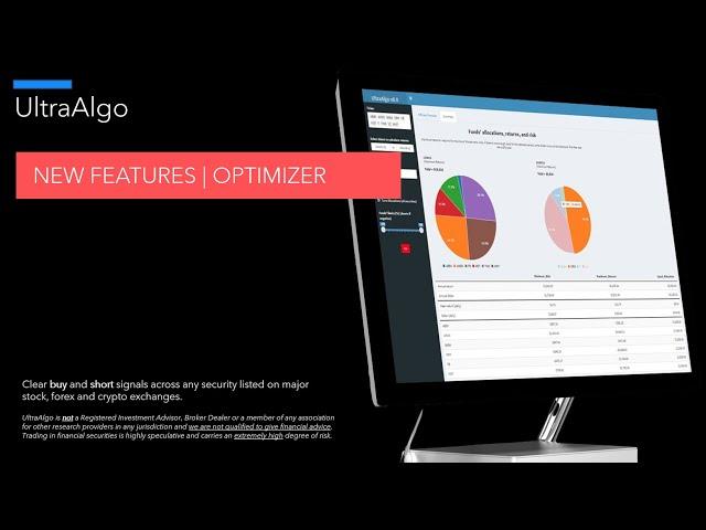 Stock Allocation & Portfolio Optimizer by UltraAlgo