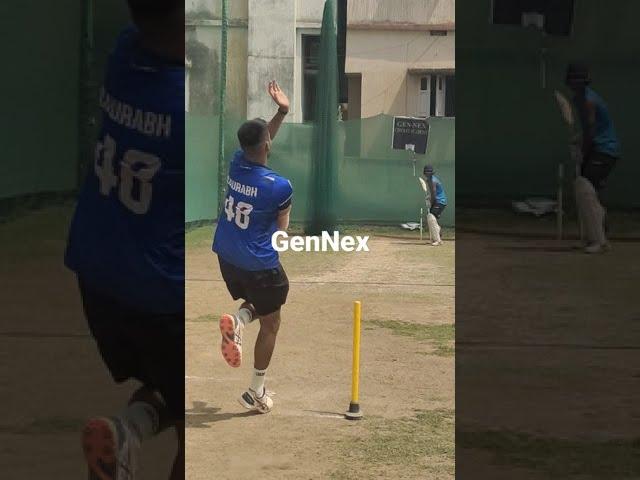 GenNex Cricket Academy@Patna #Nets Session #Saurabh Jharkhand U-23 Player Bowling #Pawan #Batting