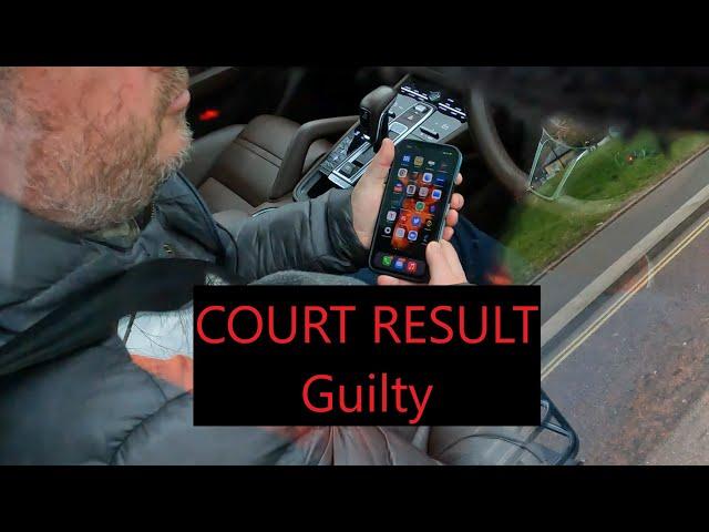 You Cayenne't Use Your Phone Whilst Driving - COURT RESULT - LB69RWN