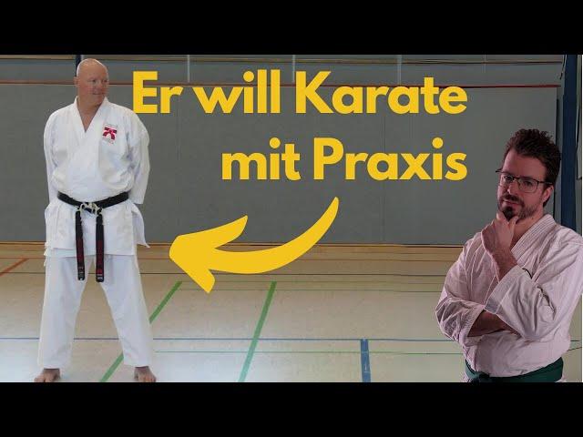 Karate-Praxis-Lehrgang besucht - das habe ich bei Christian Wedewardt gelernt