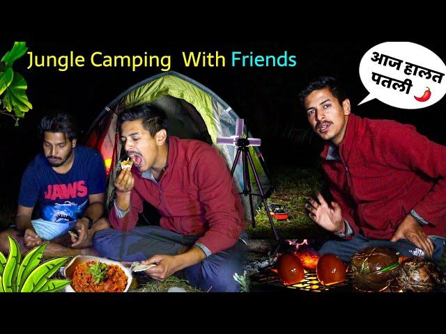 Night Group Camping With Friends At Forest | Camping In India | Unknown Dreamer