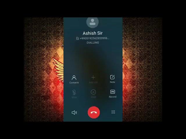 new call ️ ashish sir ️ hai Babi#comedy ️