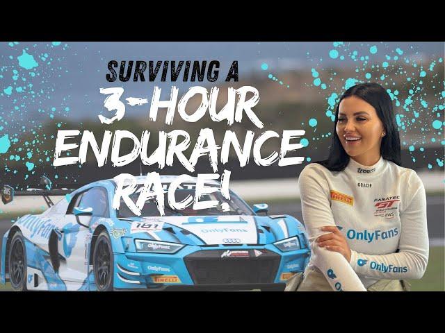 Surviving a 3-Hour Endurance Race! | Renee Gracie