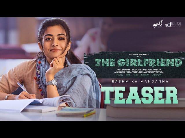 #THEGIRLFRIEND - Teaser | Rashmika | Dheekshith | Rahul R | Hesham Abdul Wahab