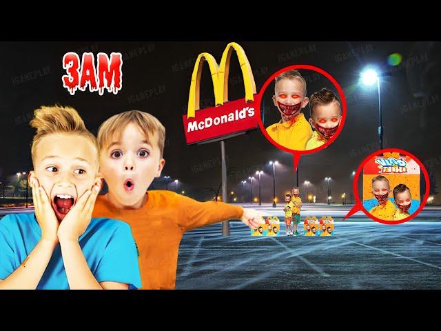 DON'T ORDER ANGRY VLAD AND NIKI HAPPY MEAL FROM McDonalds at 3AM!