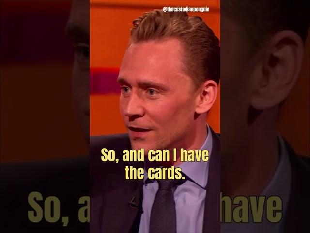 Tom Hiddleston does and excellent impression of Graham | @OfficialGrahamNorton | #shorts #hollywood